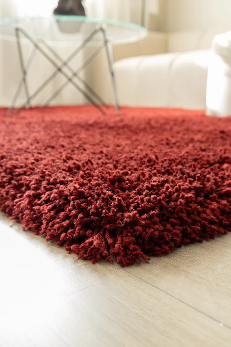 Handvävd Matta Sorrento 160x230 cm - Marsala - Textilier & mattor - Mattor - Modern matta - Ryamattor