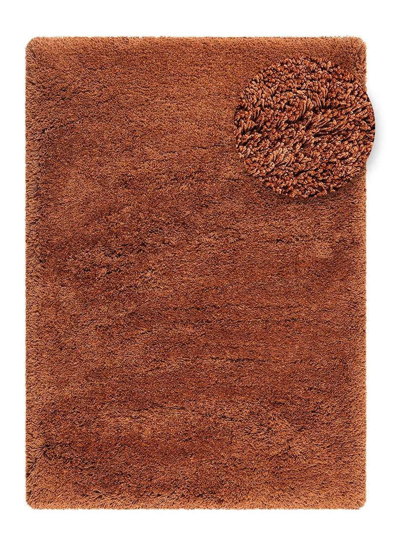 Handvävd Matta Sorrento 200x300 cm - Terracotta - Textilier & mattor - Mattor - Modern matta - Ryamattor