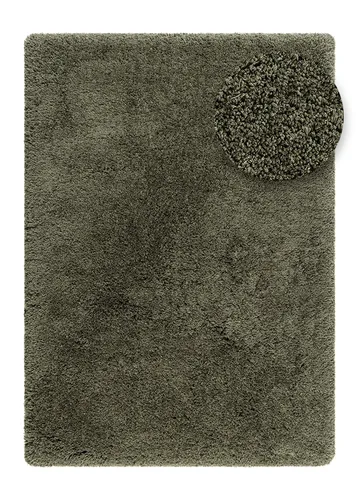 Handvävd Matta Sorrento 240x340 cm - Smaragdgrön - Textilier & mattor - Mattor - Modern matta - Ryamattor