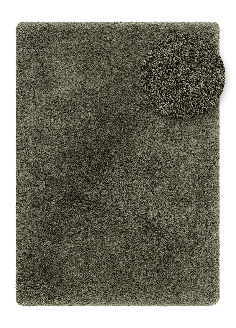 Handvävd Matta Sorrento 240x340 cm - Smaragdgrön - Textilier & mattor - Mattor - Modern matta - Ryamattor