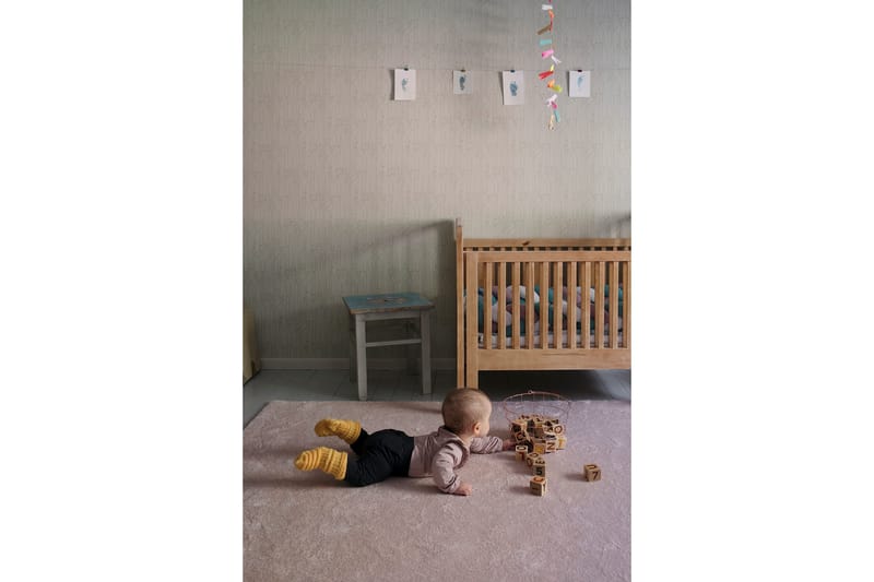 Hattara Matta Rund 200 cm Rosa - VM Carpets - Textilier & mattor - Mattor - Modern matta - Ryamattor