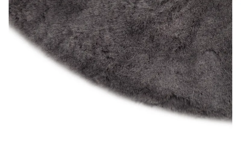 Heaven Ryamatta 200 cm Rund Antracit - Antracit - Textilier & mattor - Mattor - Modern matta - Ryamattor