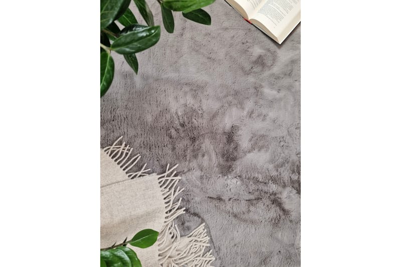 Heaven Ryamatta 200 cm Rund Antracit - Textilier & mattor - Mattor - Modern matta - Ryamattor