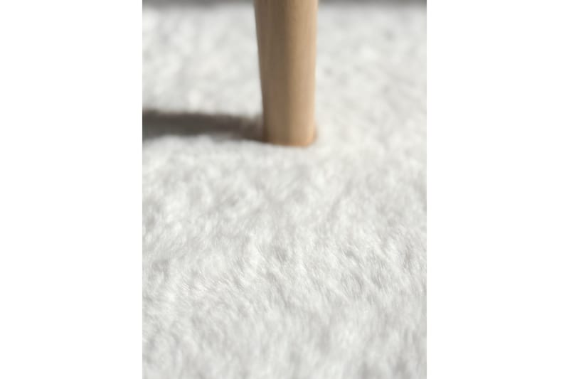 Heaven Ryamatta 200 cm Rund Vit - Vit - Textilier & mattor - Mattor - Modern matta - Ryamattor