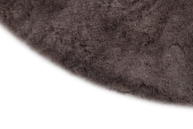 Heaven Ryamatta Antracit rund 120 - Textilier & mattor - Mattor - Modern matta - Ryamattor