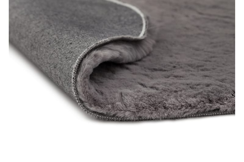 Heaven Ryamatta Antracit rund 160 - Textilier & mattor - Mattor - Modern matta - Ryamattor