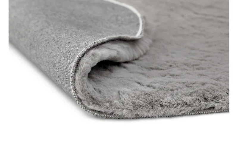 Heaven Ryamatta Grå rund 120 - Grå - Textilier & mattor - Mattor - Modern matta - Ryamattor