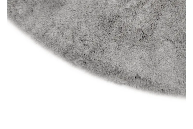 Heaven Ryamatta Grå rund 120 - Grå - Textilier & mattor - Mattor - Modern matta - Ryamattor
