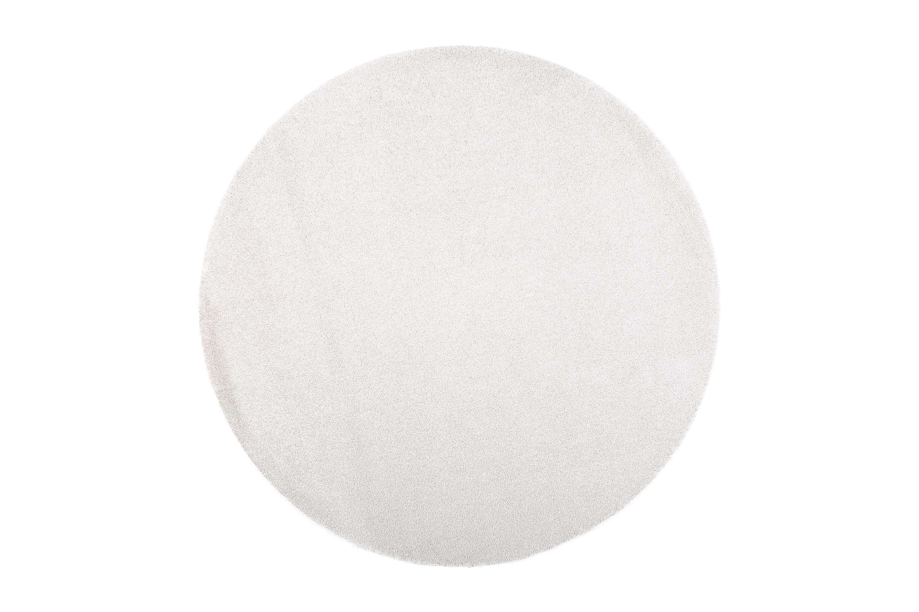 kide matta rund 133 cm ljusgrå - vm carpet