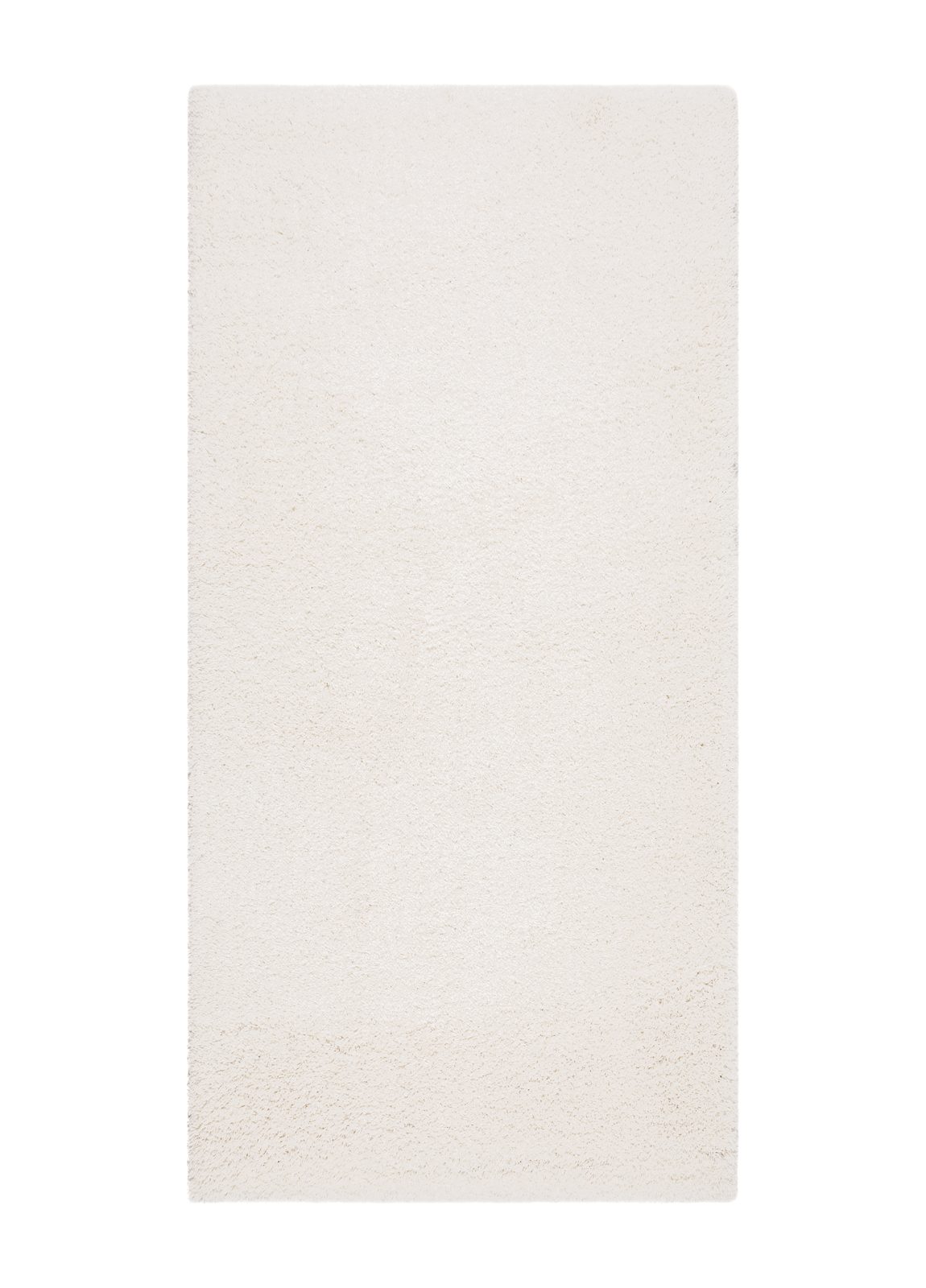 lounge gångmatta 80x250 cm rektangulär - vit