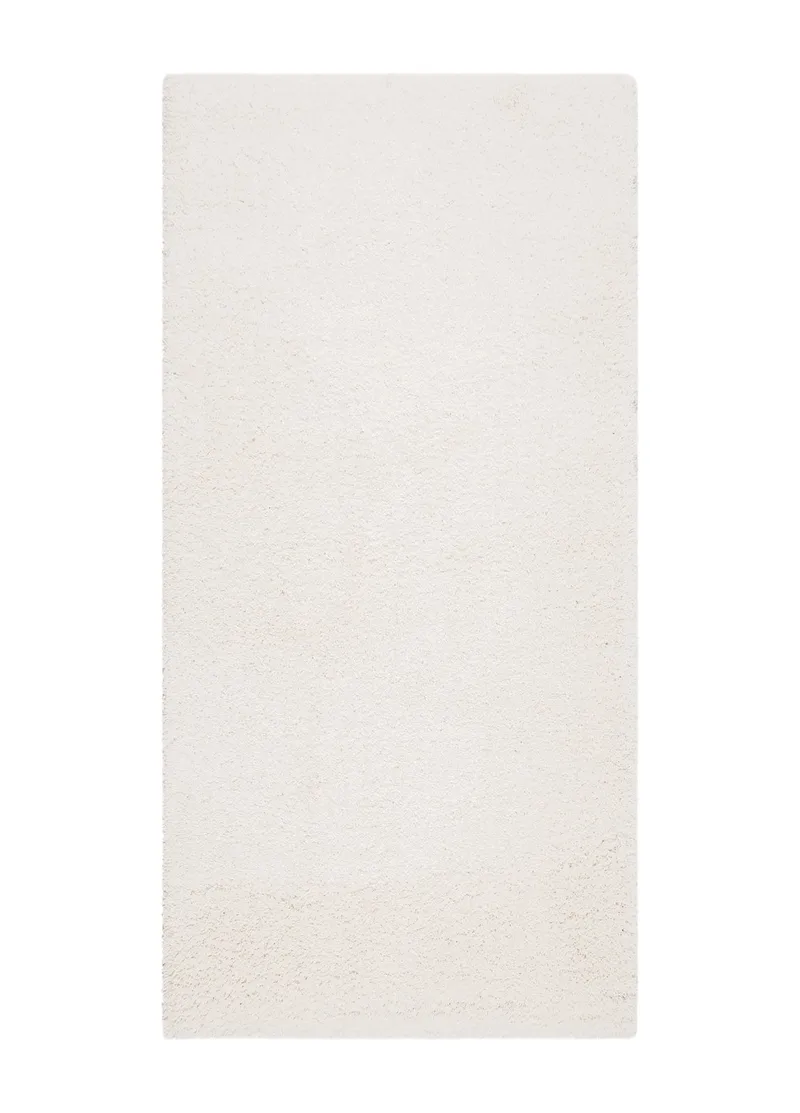 Lounge Gångmatta 80x250 cm Rektangulär - Vit - Textilier & mattor - Mattor - Modern matta - Ryamattor