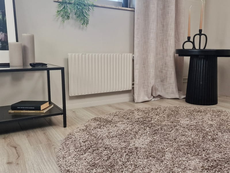 Lounge Ryamatta 200 cm Rund - Textilier & mattor - Mattor - Modern matta - Ryamattor