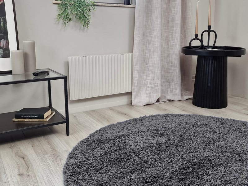 Lounge Ryamatta 240 cm Rund - Textilier & mattor - Mattor - Modern matta - Ryamattor