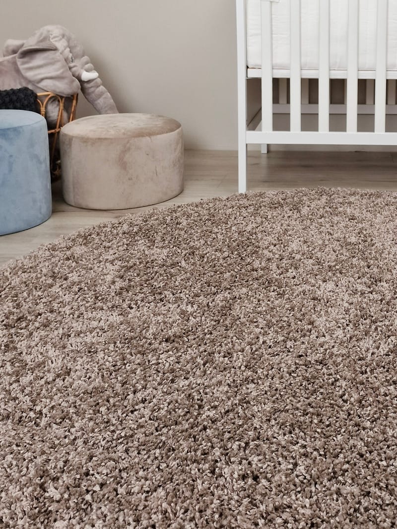 Lounge Ryamatta 240 cm Rund - Textilier & mattor - Mattor - Modern matta - Gångmattor