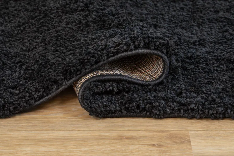 Lounge Ryamatta 240x340 cm Rektangulär - Svart - Textilier & mattor - Mattor - Modern matta - Ryamattor