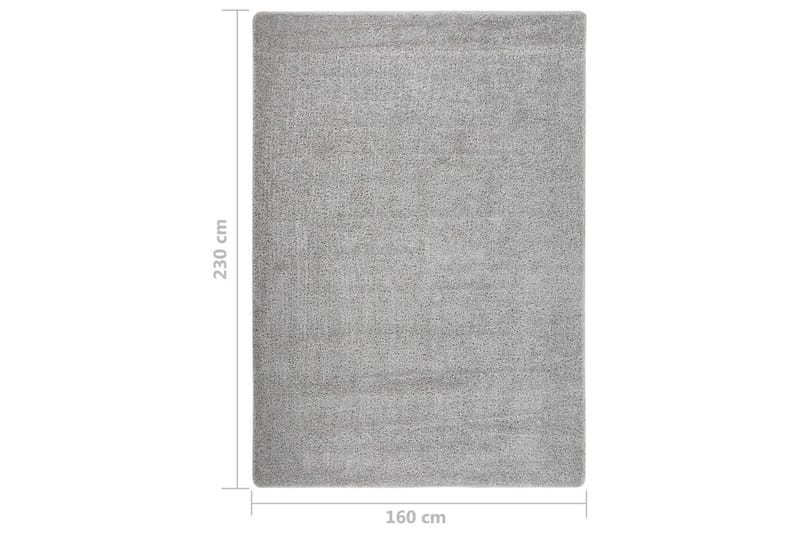 Matta ljusgrå 160x230 cm halkfri - Grå - Textilier & mattor - Mattor - Modern matta - Ryamattor