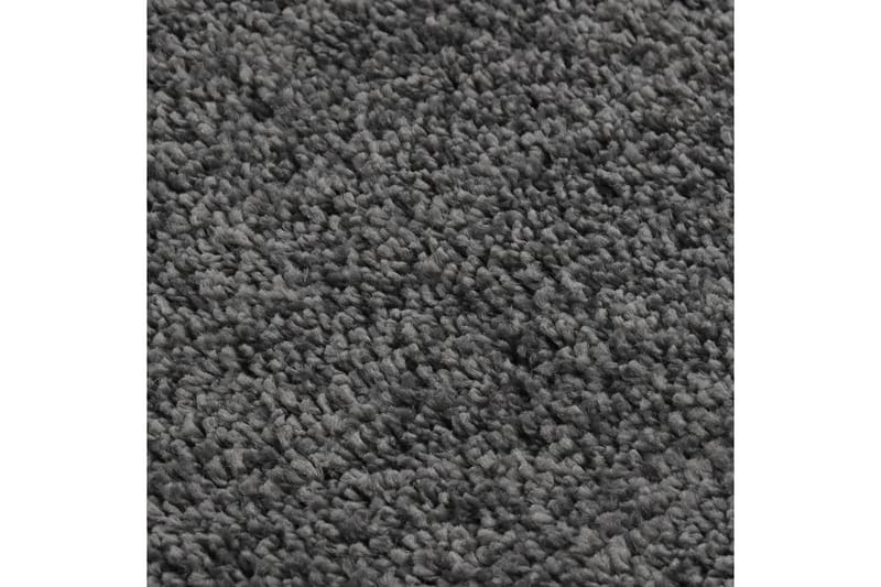 Matta mörkgrå 80x150 cm halkfri - Grå - Ryamattor