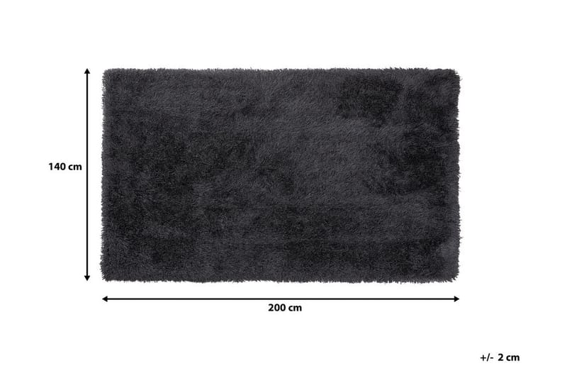ROYLENE Matta 140x200 cm Svart - Textilier & mattor - Mattor - Modern matta - Ryamattor