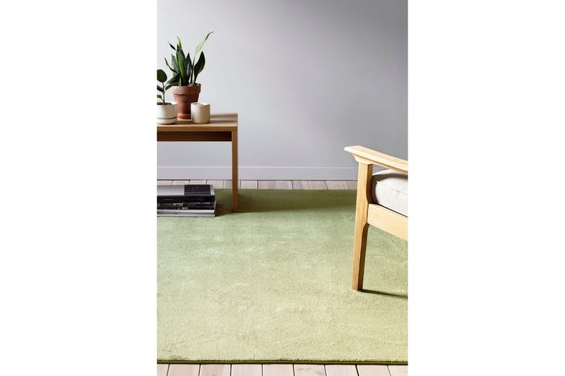 SATINE Matta 80x300 cm Grön - Vm Carpet - Textilier & mattor - Mattor - Modern matta - Ryamattor