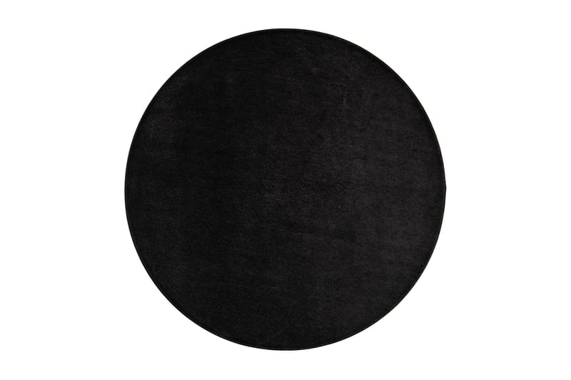 SATINE Matta Rund 133 cm Svart - Vm Carpet - Textilier & mattor - Mattor - Modern matta - Ryamattor