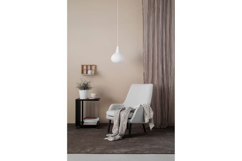 SATINE Matta Rund 200 cm Brun - Vm Carpet - Textilier & mattor - Mattor - Modern matta - Ryamattor