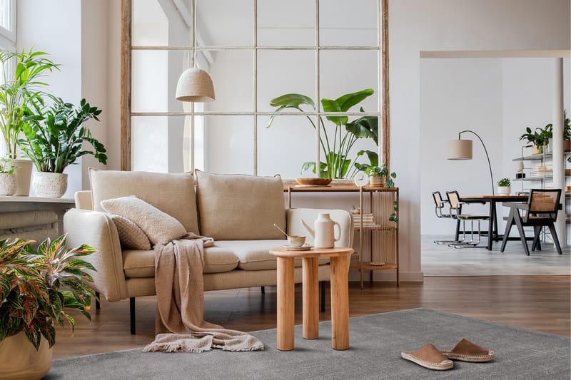 Sheraton Ryamatta Rektangulär 160x230 cm - Grå - Textilier & mattor - Mattor - Modern matta - Ryamattor