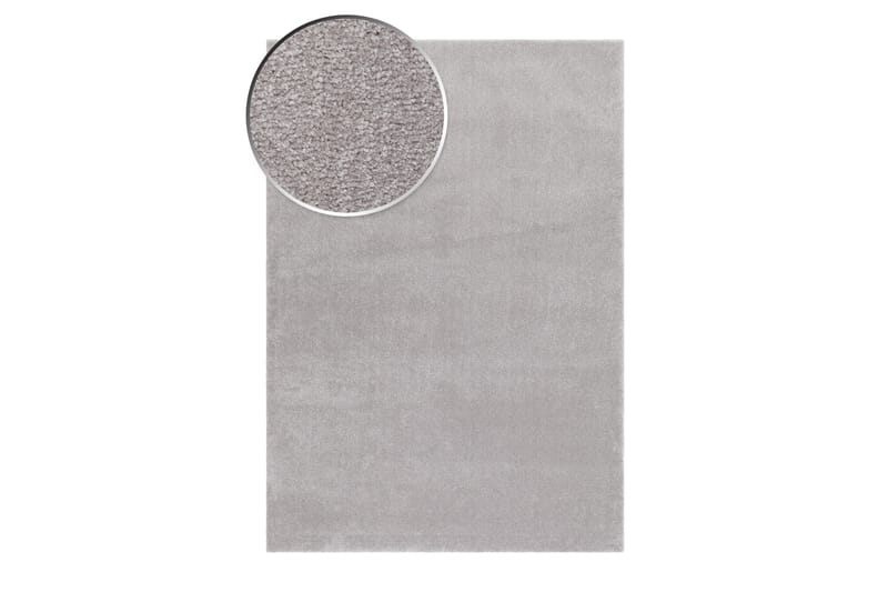 SHERATON Ryamatta Rektangulär 160x230 cm Silver - Ryamattor