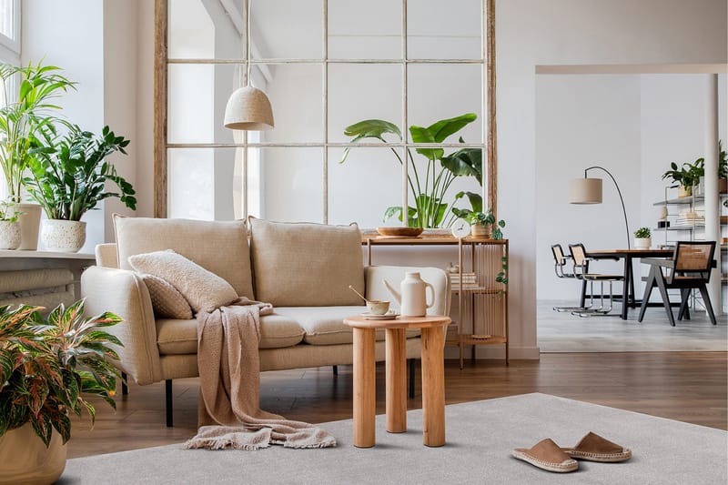 Sheraton Ryamatta Rektangulär 160x230 cm - Silver - Textilier & mattor - Mattor - Modern matta - Ryamattor