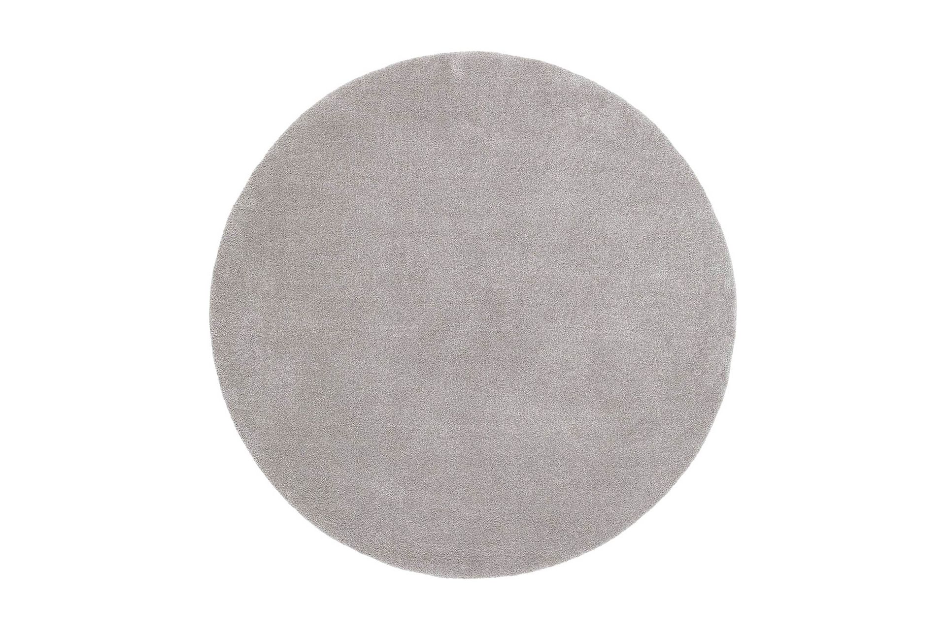 sheraton ryamatta rund 120 cm - silver