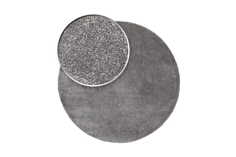 Sheraton Ryamatta Rund 200 cm - Grå - Textilier & mattor - Mattor - Modern matta - Ryamattor