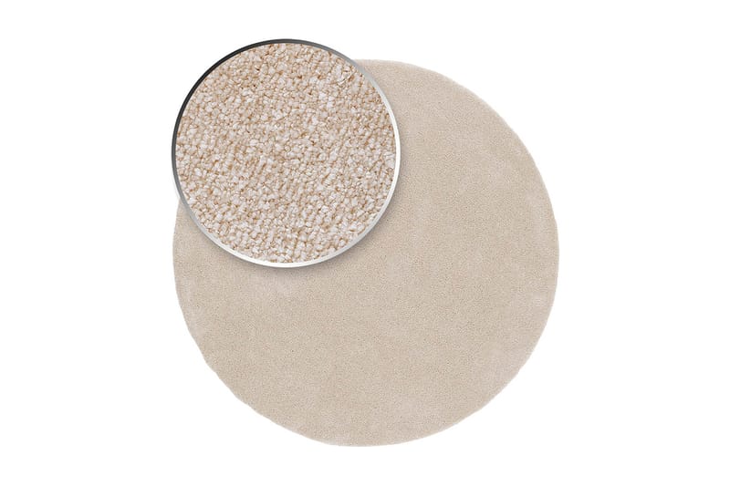 Sheraton Ryamatta Rund 240 cm - Creme - Textilier & mattor - Mattor - Modern matta - Ryamattor