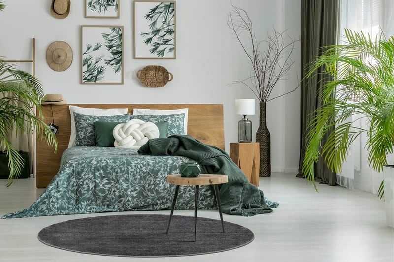 Sheraton Ryamatta Rund 240 cm - Grafit - Textilier & mattor - Mattor - Modern matta - Ryamattor