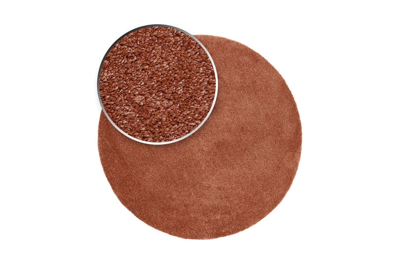 Sheraton Ryamatta Rund 240 cm - Terracotta - Textilier & mattor - Mattor - Modern matta - Ryamattor