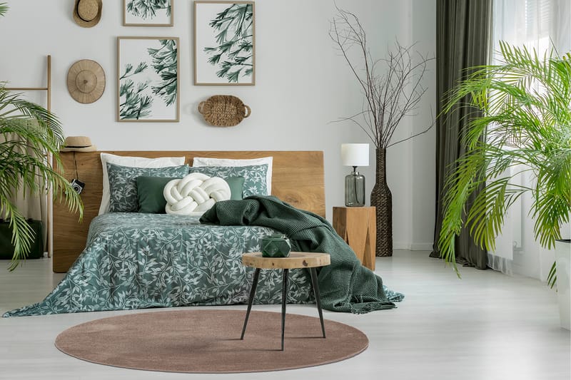 Sheraton Ryamatta Rund 80 cm - Textilier & mattor - Mattor - Modern matta - Ryamattor