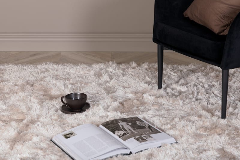 Shiva Ryamatta 170x240 cm - Champagne - Textilier & mattor - Mattor - Modern matta - Ryamattor