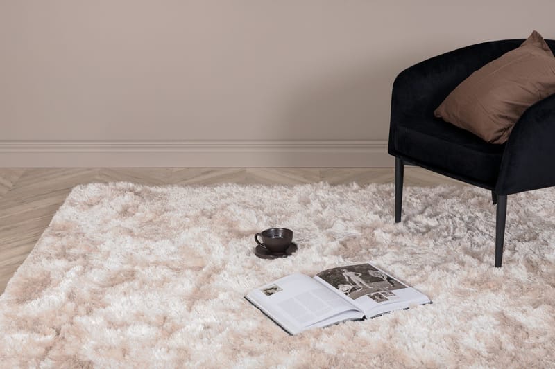 Shiva Ryamatta 170x240 cm - Champagne - Textilier & mattor - Mattor - Modern matta - Ryamattor