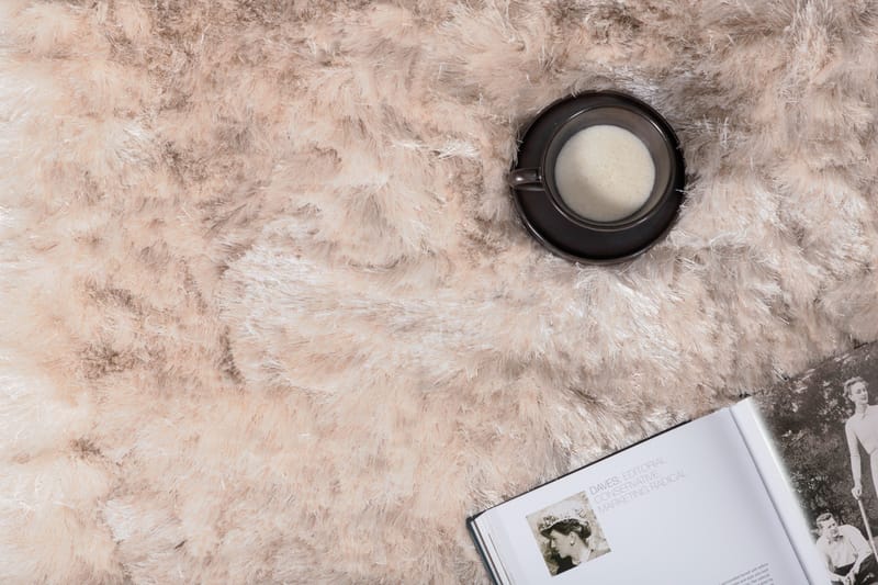 Shiva Ryamatta 170x240 cm - Champagne - Textilier & mattor - Mattor - Modern matta - Ryamattor