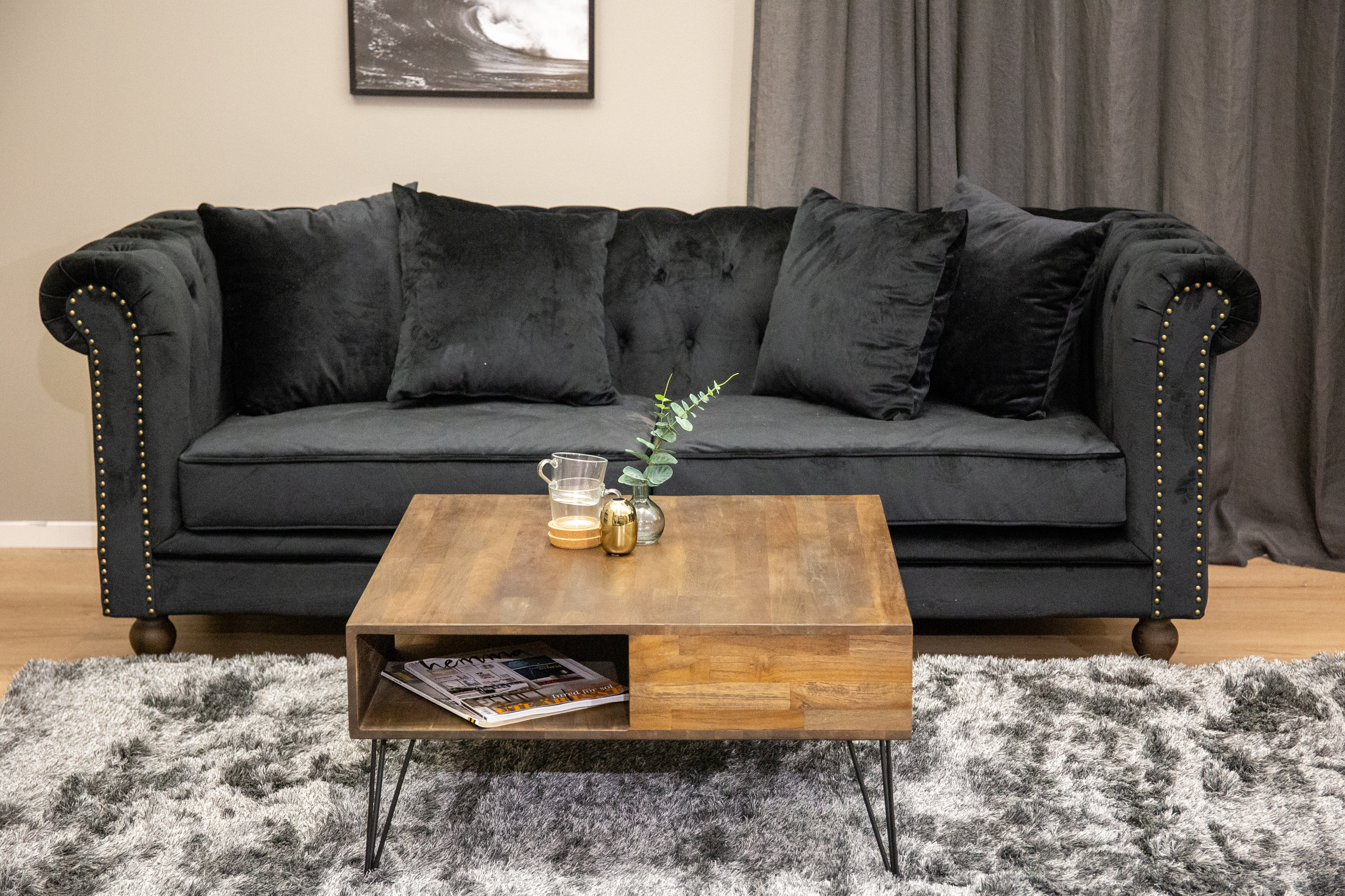 shiva ryamatta 170x240 cm - grå