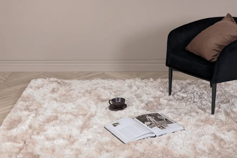 Shiva Ryamatta 200x300 cm - Champagne - Textilier & mattor - Mattor - Modern matta - Ryamattor