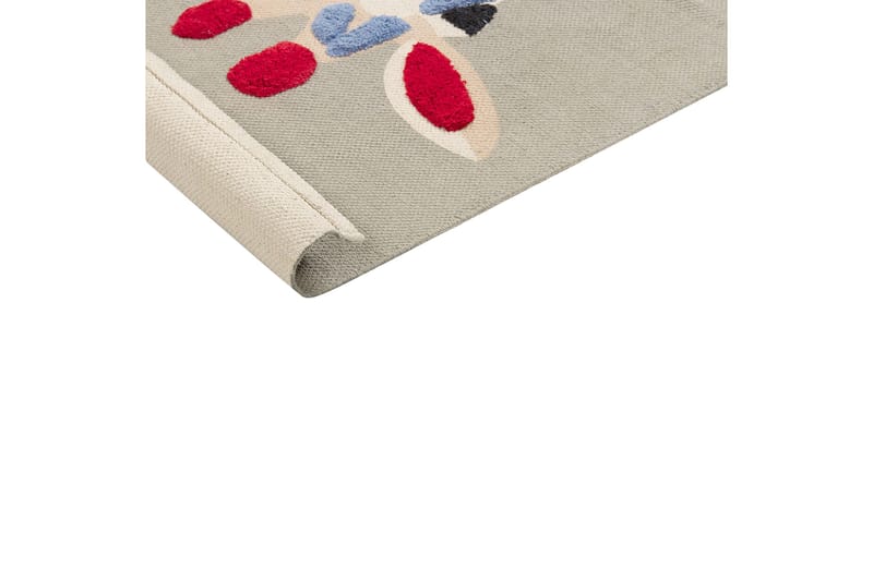 Sakubo Bomullsmatta 80x150 cm - Grå - Textilier & mattor - Mattor - Modern matta - Bomullsmattor