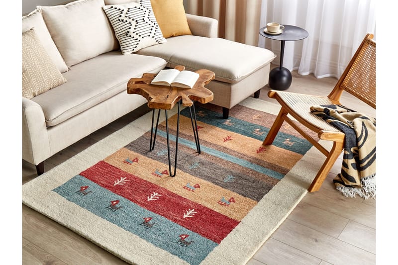 Sarilar Ryamatta 140x200 cm Röd - Textilier & mattor - Mattor - Modern matta - Ryamattor