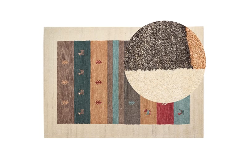 Sarilar Ryamatta 160x230 cm Röd - Textilier & mattor - Mattor - Modern matta - Ryamattor