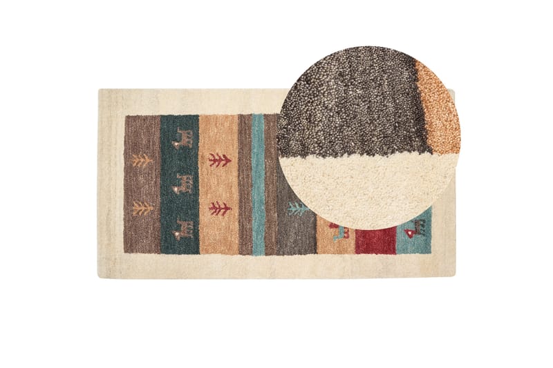 Sarilar Ryamatta 80x150 cm Röd - Textilier & mattor - Mattor - Modern matta - Ryamattor