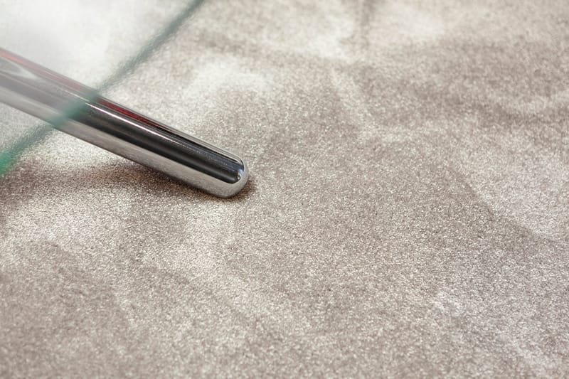 Satine Matta Rund 160 cm Grå - Vm Carpet - Textilier & mattor - Mattor - Modern matta - Ryamattor