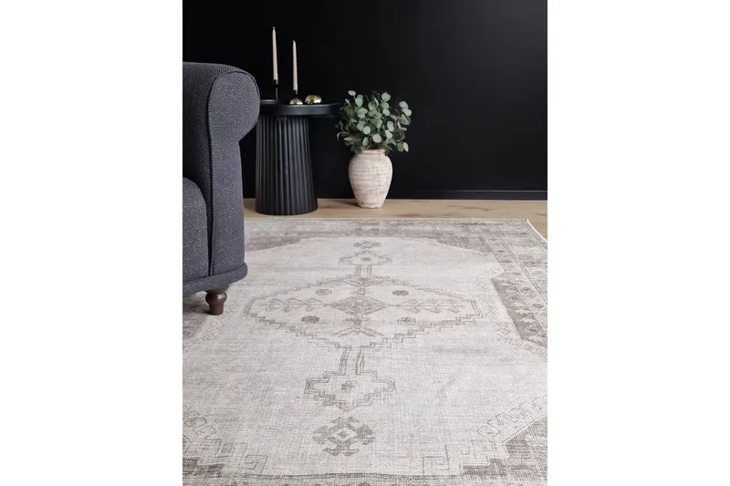 Saveh Wiltonmatta 280x380 cm Rektangulär - Creme - Textilier & mattor - Mattor - Modern matta - Friezemattor