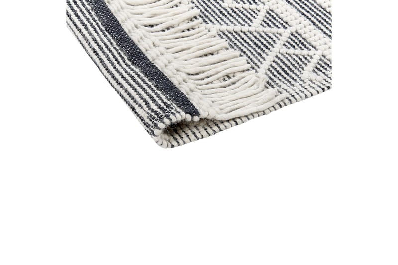 Savuca Ullmatta 160x230 cm - Svart/Vit - Textilier & mattor - Mattor - Modern matta - Ullmattor