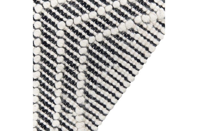 Savuca Ullmatta 160x230 cm - Svart/Vit - Textilier & mattor - Mattor - Modern matta - Ullmattor