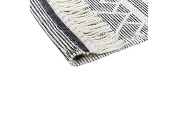 Savuca Ullmatta 160x230 cm - Svart/Vit - Textilier & mattor - Mattor - Modern matta - Ullmattor