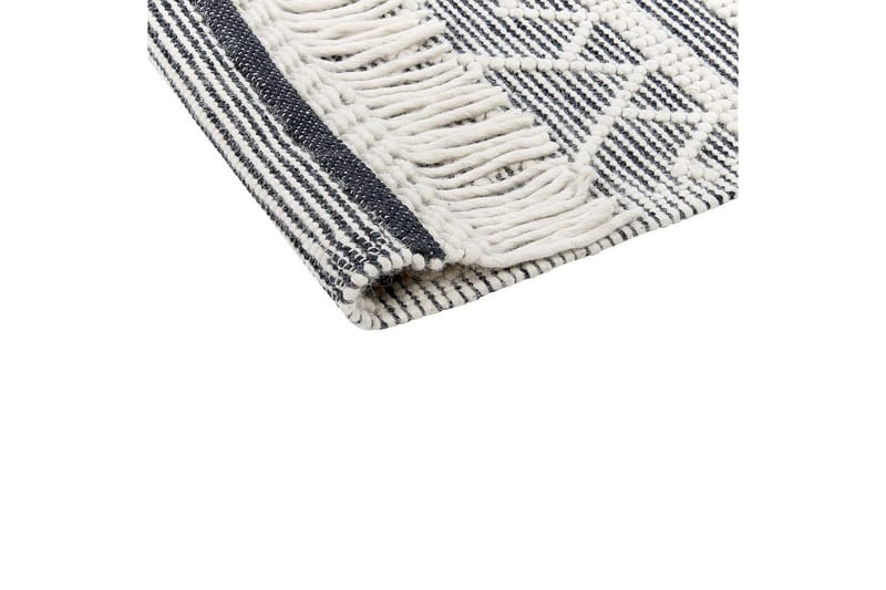Savuca Ullmatta 160x230 cm - Svart/Vit - Textilier & mattor - Mattor - Modern matta - Ullmattor