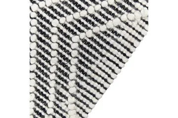 Savuca Ullmatta 160x230 cm - Svart/Vit - Textilier & mattor - Mattor - Modern matta - Ullmattor